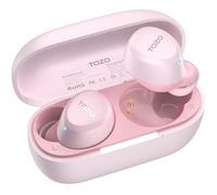 TOZO A1 Wireless Earbuds, Bluetooth 5.3 Earphones, Support APP EQ Setting, 32H Long Playtime, Ear Buds with HiFi Stereo Sound, Light-Weight Wireless Earphones, IPX5 Waterproof Pink