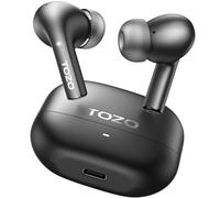 TOZO E2 Wireless Earbuds, Bluetooth 5.3 Earphones, 32 EQ Presets & App Customisation, 10mm Drivers for Deep Bass, 30-Hour Playtime Ear Buds, IPX6 Waterproof Wireless Earphones, Comfortable In-Ear Fit