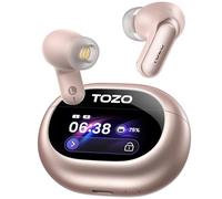 TOZO NC20 Pro Active Noise Cancelling Wireless Earbuds with Smart Touch Screen, LDAC Hi-Res Audio, Stereo Bass, 6 Mics AI Call Ear Buds, 80H Playtime, IPX8, AI Translation Earbuds, Wireless Charging