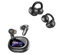 TOZO NC20 Pro Active Noise Cancelling Wireless Earbuds with Smart Touch Screen OpenEarRing Open Ear Headphones Clip On Earphones