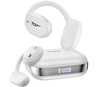 TOZO Open-Ear Headphones, Adjustable Ear Hooks, Ultra-Comfort, Punchy Bass Bluetooth Headphones 5.4 with Smart Digital Display, ENC Noise Cancelling Running Headphones, Fast Charging