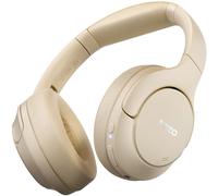 TOZO HT2 Hybrid Active Noise Cancelling Headphones, Wireless Over Ear Bluetooth Headset, 60H Playtime, Hi-Res Audio Custom EQ via App Deep Bass Comfort Fit Ear Cups, for Home Office Travel Khaki
