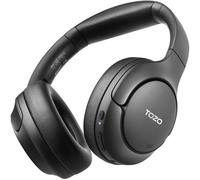 TOZO HT2 Hybrid Active Noise Cancelling Wireless Headphones, 60H Playtime Lossless Audio Over Ear Bluetooth Headphones, Hi-Res Audio Deep Bass Foldable Lightweight Headset for Workout