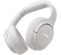 TOZO HT2 Hybrid Active Noise Cancelling Wireless Headphones, 60H Playtime Lossless Audio Over Ear Bluetooth Headphones, Hi-Res Audio Deep Bass Foldable Lightweight Headset for Workout