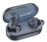 TOZO T10 Wireless Earbuds Bluetooth 5.3 Headphones, App Customize EQ, Ergonomic Design, 55H Playtime, Wireless Charging Case, IPX8 Waterproof Powerful Sound in-Ear Headset Blue(New Upgraded)