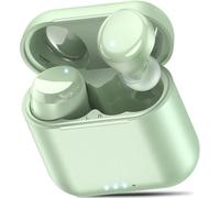 TOZO T6 True Wireless Earbuds Bluetooth 5.3 Headphones Touch Control with Charging Case IPX9 Waterproof Stereo Earphones in-Ear Built-in Mic Headset Premium Deep Bass(Green)
