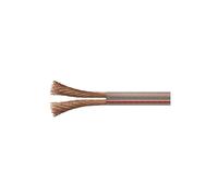 TP 2x2.5 OFC Speaker Cable Transparent S8324/100m