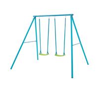 TP Deluxe Double Metal Swing Set