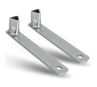 TP Europe Triangular Key - Diameter 17 mm/19 mm Set of 2 - M12 - 2 x Bollard Keys for Barrier Posts - 3-sided Key/Fire Brigade Key - DIN 22417 | Bollard Key - Galvanised Metal