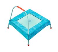TP Toys Early Fun Toddler Trampoline 12+ Months With Soft Grip Handle - Fun Indoor And Outdoor Toy For Kids. Mini Trampoline for Toddlers With Adjustable Handle & Safety Padded Cover.