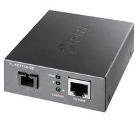 TP-LINK - 10/100Mbps WDM Media Converter, 1550nm TX 1310nm RX