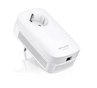 TP-Link 1200 Mbps Gigabit Passthrough Powerline Starter Kit, Ideal for HD/3D/4K Video Streaming and Online Gaming, No Configuration Required, 2 × 2 MIMO with Beamforming, UK Plug Manufacturer Refurbis (Pack of 1)