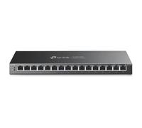 TP-Link 16-Port Gigabit Desktop Switch with 16-Port PoE+ (TL-SG116P) - Up to 120W, Desktop and Wall-Mount, Plug & Play, Fanless, Unmanaged