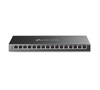 TP-Link 16-Port Gigabit Desktop Switch with 16-Port PoE+ Unmanaged Gigabit Ethernet (10/100/1000) Full duplex Power over Ethernet (PoE) Wall mountable