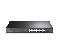 TP-Link 18-Port Gigabit Easy Smart PoE Switch with 16-Port PoE+