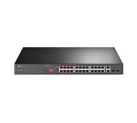 TP-Link 24-Port 10/100Mbps + 2-Port Gigabit Unmanaged PoE+ Switch