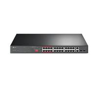 TP-Link 24-Port 10/100Mbps + 2-Port Gigabit Unmanaged PoE+ Switch
