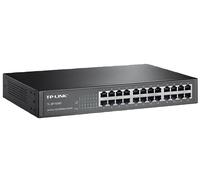 TP-LINK - 24 Port Fast Ethernet Desktop / Rack Mount Switch