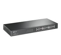 TP-Link 24-Port Unmanaged Gigabit Ethernet Switch, Steel Case Ethernet Splitter, Desktop & Rackmount, Plug-in-play,Energy-Saving (TL-SG1024)