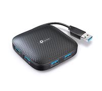 TP-Link UH400 USB 3.2 Gen 1 (3.1 Gen 1) Type-A 5000 Mbit/s Black