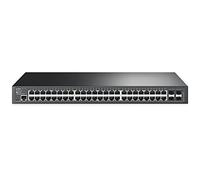 TP-Link 48-Port Gigabit Switch | L2 Managed with Console Port | 4 SFP Slots | Supports L2/L3/L4 QoS, IGMP and LAG | IPv6 and Static Routing (T2600G-52TS)