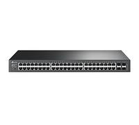 TP-Link 48 Port Gigabit Switch | Smart Managed Switch w/ 4 SFP Slots | Limited Lifetime Protection | Support L2/L3/L4 QoS, IGMP and Link Aggregation | IPv6 and Static Routing (T1600G-52TS)