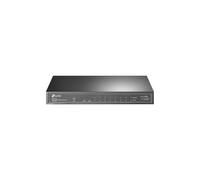 TP-Link 8 Port Gigabit PoE Switch | 8 PoE+ Ports @63W, w/ 1 Uplink Gigabit Port + 1 SFP Slot | Desktop/Wall-Mount | Plug & Play | Limited Lifetime Protection | Traffic Optimization (TL-SG1210P)