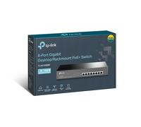 TP-Link TL-SG1008MP Unmanaged Gigabit Ethernet (10/100/1000) Power over Ethernet (PoE) 1U Black
