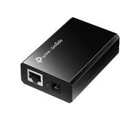 TP-Link 802.3at/af Gigabit PoE Injector, Non-PoE to PoE Adapter, supplies up to 15.4W, LED Indicator,Plug & Play, Desktop/Wall-Mount,Distance Up to 100m, Black (PoE150S)