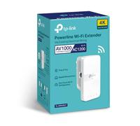 TP-LINK AC1200 Wireless Dual Band Powerline Extender, AV2 1000, 1-Port, Single A