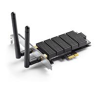 TP-Link AC1300 PCIe WiFi PCIe Card(Archer T6E)- 2.4G/5G Dual Band Wireless PCI Express Adapter, Low Profile, Long Range, Heat Sink Technology, Supports Windows 10/8.1/8/7/XP