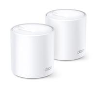TP-Link Access Point Deco X20(2-pack) X20(2pack) | Smooth WiFi throughout the house, ideal 4K streaming, home work and connected devices
