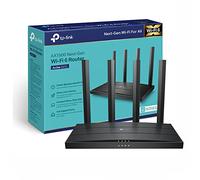 TP-Link Archer AX12 Next-Gen WiFi 6 AX1500Mbps Dual-Band WiFi Router, Gigabit LAN/WAN Ports, WPA3 Security, 4 High-Performance External Antennas, Ideal for Gaming Xbox/PS4/Steam and 4K, Plug & Play