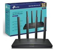 TP-Link Archer AX18 WiFi Router 6 Router 1500Mbps Dual-Band 4 Gigabit Ports 4 High Performance Antenna WPA3 Parental Control EasyMesh Built-in Anti-Virus