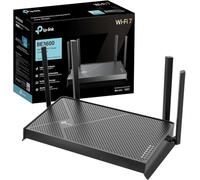 TP-Link Archer BE3600 Dual Band WiFi 7 Router 3600Mbps, 2x2.5G Ports | WiFi Router wtih 4×External Antennas, USB 3.0 Port, VPN Router, Replace ISP Router, MU-MIMO, HomeShield, Easy Setup, EasyMesh