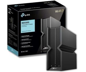 TP-Link Archer BE550 Router WiFi 7 BE9300Mbps, Tri-Band, 2.5G Ports, USB Port, Maximized Coverage, VPN, Parental Control, HomeShield Security, Private IoT Network, Easy Setup, EasyMesh Compatible