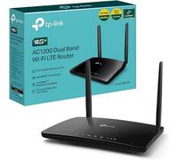 TP-Link Archer MR550 4G+ Cat6 Router 300Mbps Dual Band AC1200 Wi-Fi with SIM Card MicroSIM Gigabit LAN/WAN Port MU-MIMO No Configuration TP-Link OneMesh Technology