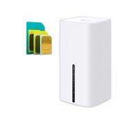 Tp-Link Archer NX200 WiFi 5G Router (AX 1800, Dual-band) & 60 GB Data Pay As You Go SIM Card Bundle