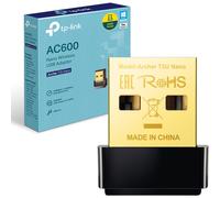 TP-Link Archer T2U Nano WiFi Dongle, AC600 USB WiFi Adapter for PC, Dual Band High Speed with 5 GHz Band, Desktop & Laptop, Windows 11/10/8.1/8/7/XP,