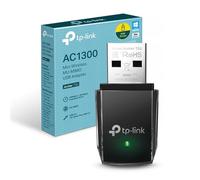 TP-Link Archer T3U 1300 Mbps High Gain Wireless Dual-Band USB WiFi Dongle, 3dBi Dual Omni Directional Antenna, WiFi Adapter for PC Supports Windows 11/8.1/8/7/XP, Mac OS, Linux