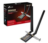 TP-Link Archer TBE400E BE6500 4K-QAM Wi-Fi 7 Bluetooth 5.4 PCIe Adapter, Tri-Band Speeds up to 2882 Mbps, OFDMA and MU-MIMO, Low-Profile Bracket, Refined Security, Wider Signal Coverage, Easy Setup