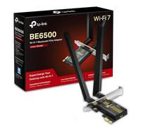 TP-Link Archer TBE400E PCIe WiFi Card BE6500Mbps WiFi 7, Bluetooth 5.4 Card, WPA3, MU-MIMO, OFDMA, WiFi Card PC Fixed, Supports Windows 11