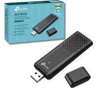 TP-Link Archer TX20U WiFi Dongle, AX1800 Wireless Wi-Fi 6 USB wifi Adapter for PC/Laptop, Dual Band USB 3.0 SuperSpeed Wi-Fi dongle, MU-MIMO, Lower Latency, Highly Secure WPA3, Supports Windows 10/11