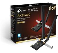 TP-Link Archer TXE72E AX5400Mbps Tri-Band WiFi 6E Bluetooth 5.3 PCIe Adapter wit