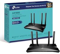 TP-Link Archer VX1800v AX1800Mbps Dual-Band Wi-Fi 6 Gigabit VDSL/ADSL Modem Router, 1201 Mbps/5 GHz, 574 Mbps/2.4 GHz, USB 2.0 For 4G Router Option, 2x 2MU-MIMO, VoIP Support, TP-Link Tether App