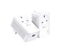 Tp-Link TL-PA7017P KIT Av1000 Gb Powerline Adapter Kit 1-Port Ac Pass Throu TL-PA7017P KIT