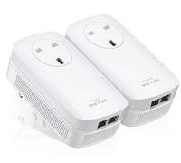 TP-Link AV2000 2-Port Gigabit Passthrough Powerline Starter Kit