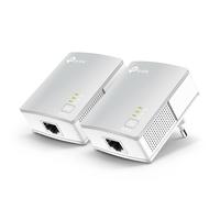 TP-Link AV600 Powerline Starter Kit, HomePlug AV, 1 x 10/100Mb/s RJ-45
