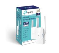 TP-LINK AX1500 (RE505X) (300+1200) Dual Band Wall-Plug Wi-Fi 6 Range Extender