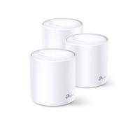 TP-Link AX3000 Whole Home Mesh Wi-Fi System 3-Pack White Internal Power Status 0